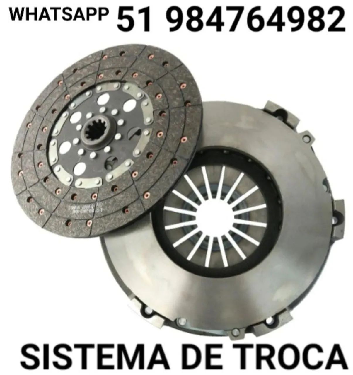 EMBREAGEM KIT PLATO E DISCO DO TRATOR VALTRA SÉRIE BH 140/145/148/160/165/180/185/1280 ... - Foto 3