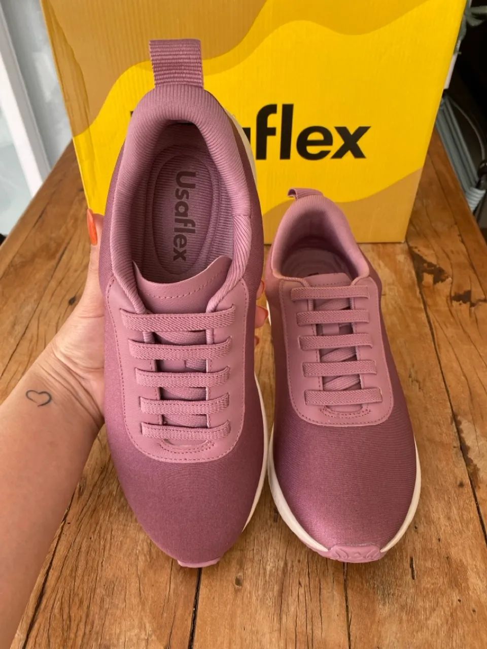 Tênis Usaflex Rosa - Conforto e Estilo! - Foto 3