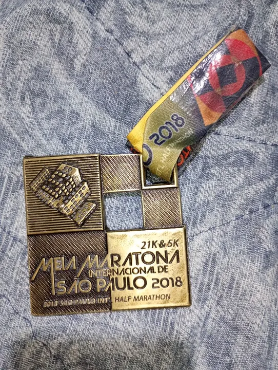 Lote Medalhas Meia Maratona