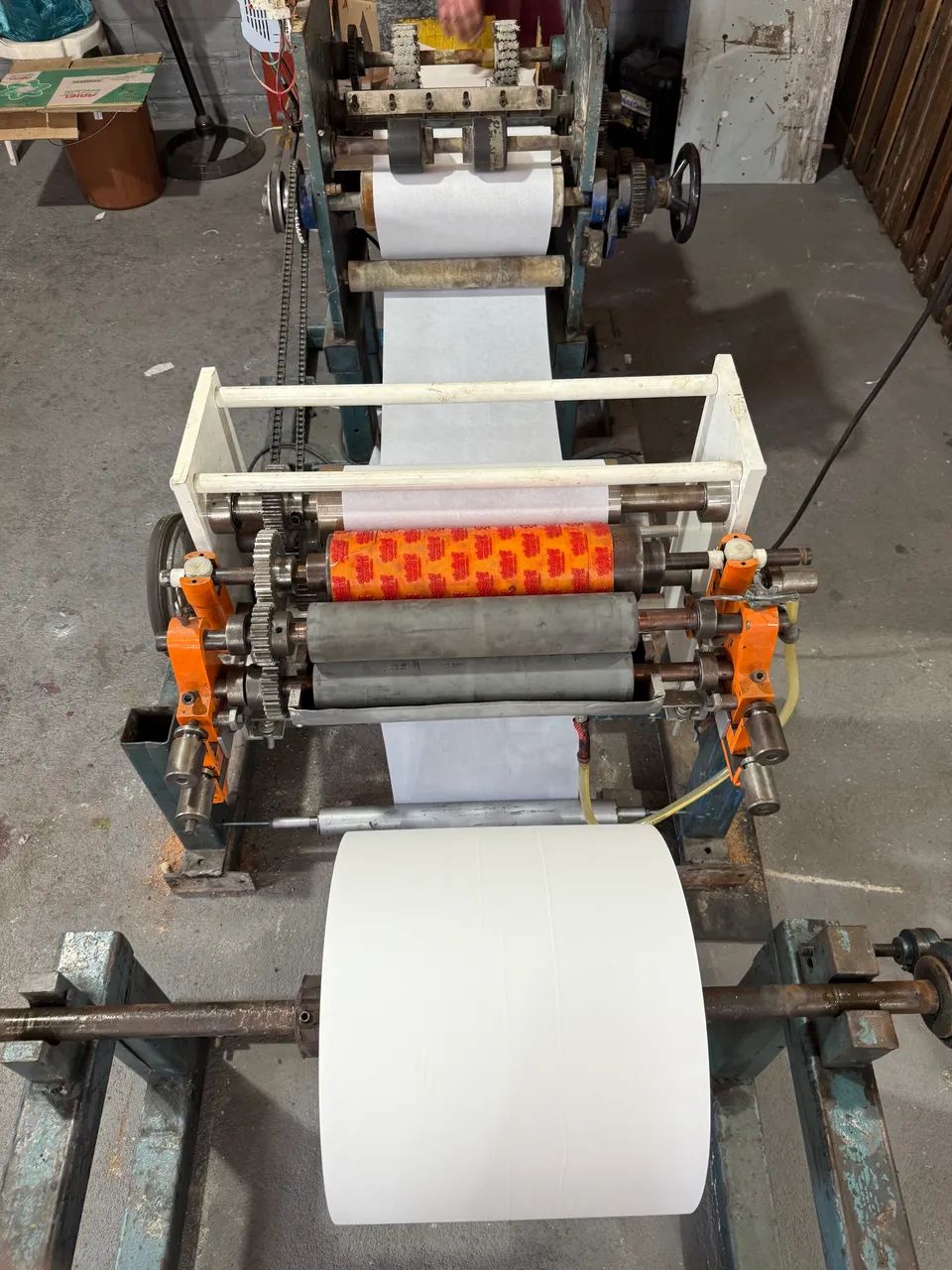 Impressora flexografica 1 cor c/ cortadeira