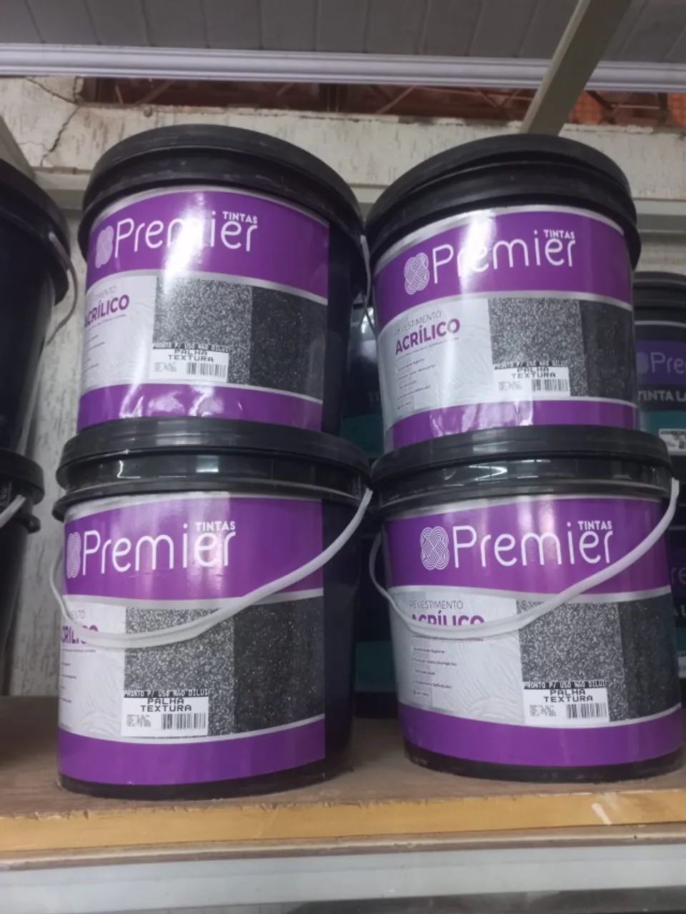 textura premier cor palha 18kg 89,90 a vista 