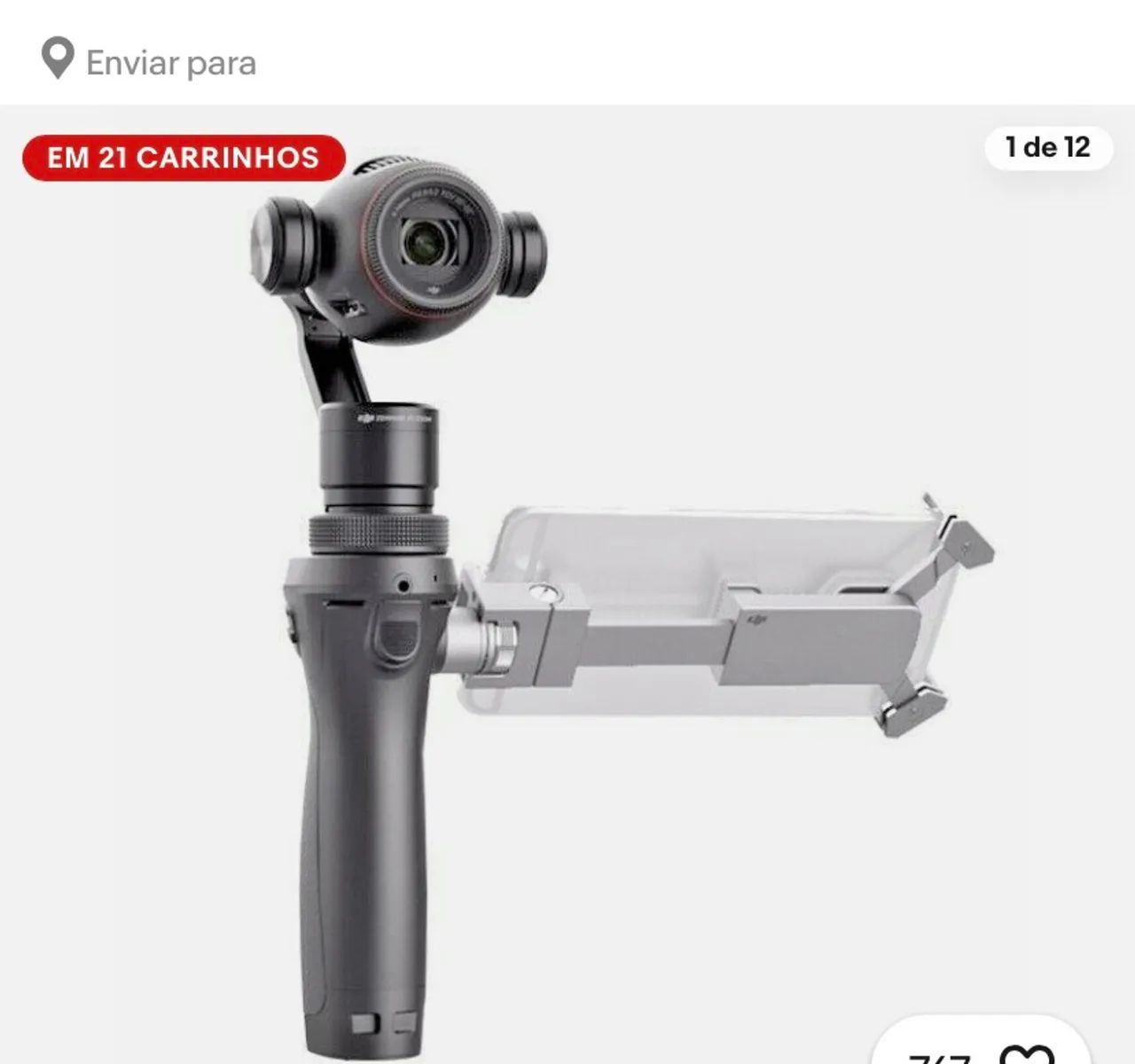 Camera DJI Osmo - Foto 3