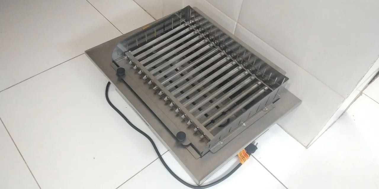 Churrasqueira Elétrica de Embutir 220V  - Foto 3