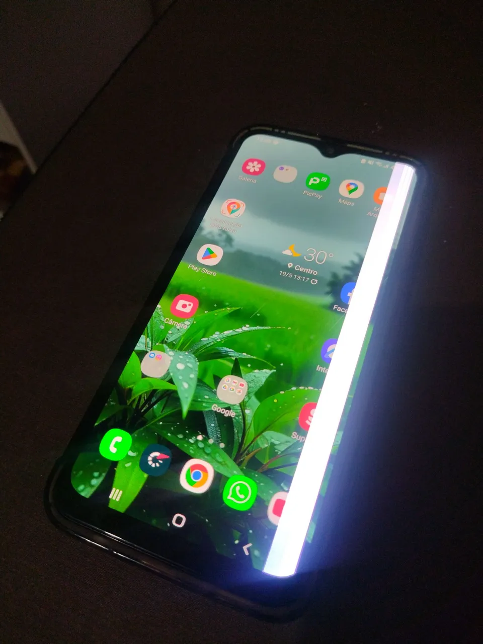 Samsung A50 leia o anúncio