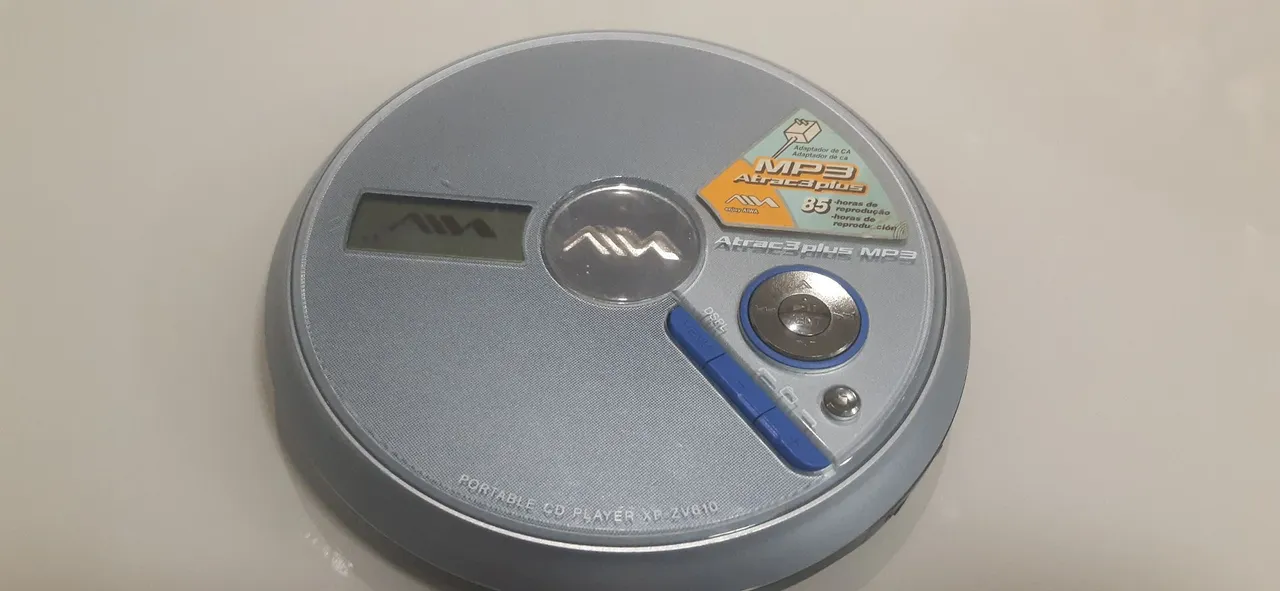 Discman (cd player) Aiwa XP-ZV610 funcionando perfeitamente