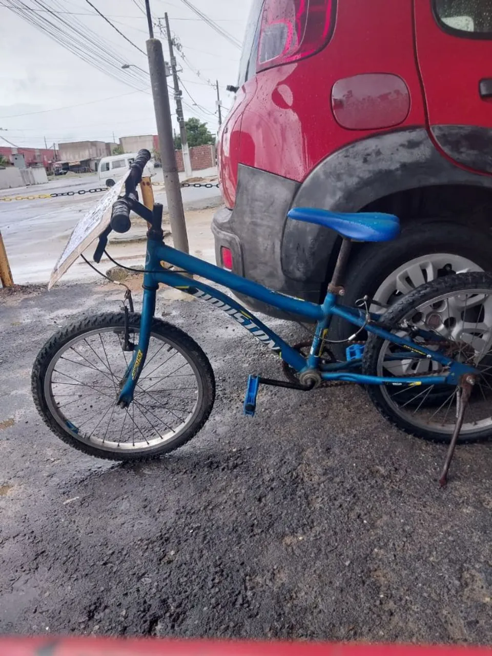 Bicicleta Houston Aro 20 Azul
