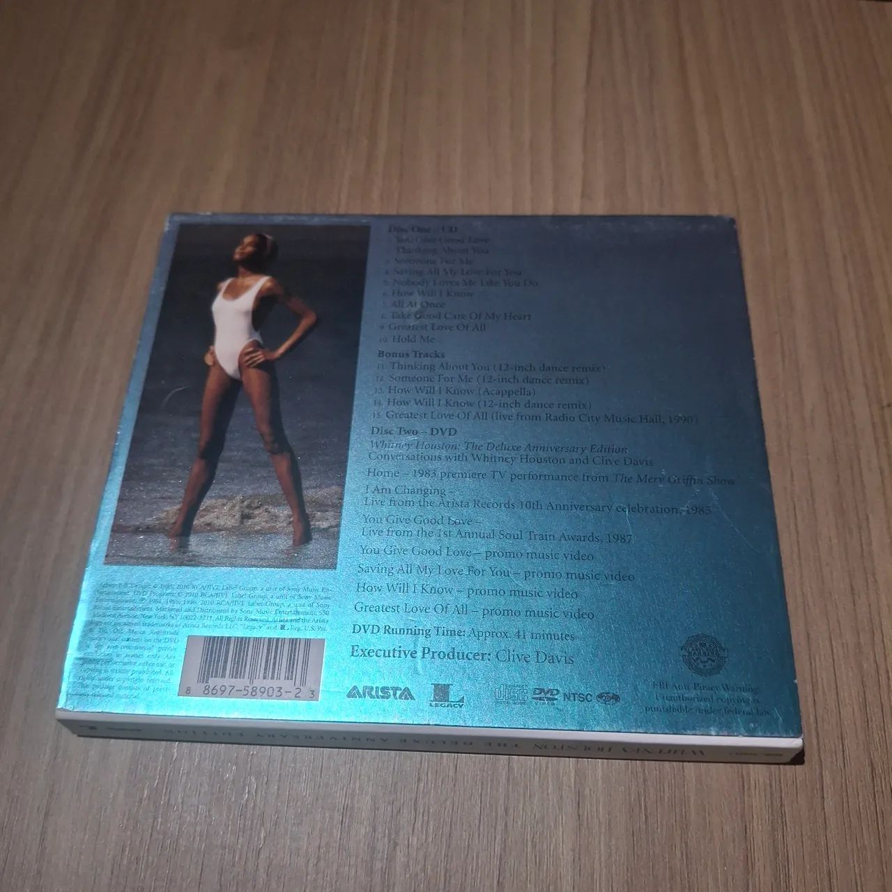 Whitney Houston - CD+Dvd The Deluxe Anniversary Edition (Importado) - Foto 3