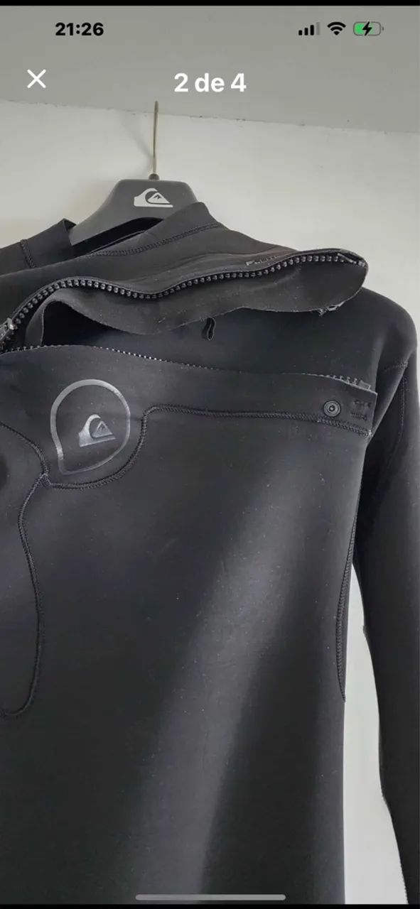 Roupa de Neoprene Quiksilver Syncro 4/3mm - Foto 3