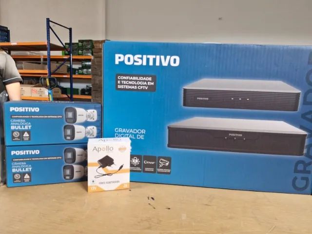 KIT CFTV ANALÓGICO 4 CANAIS - Foto 3