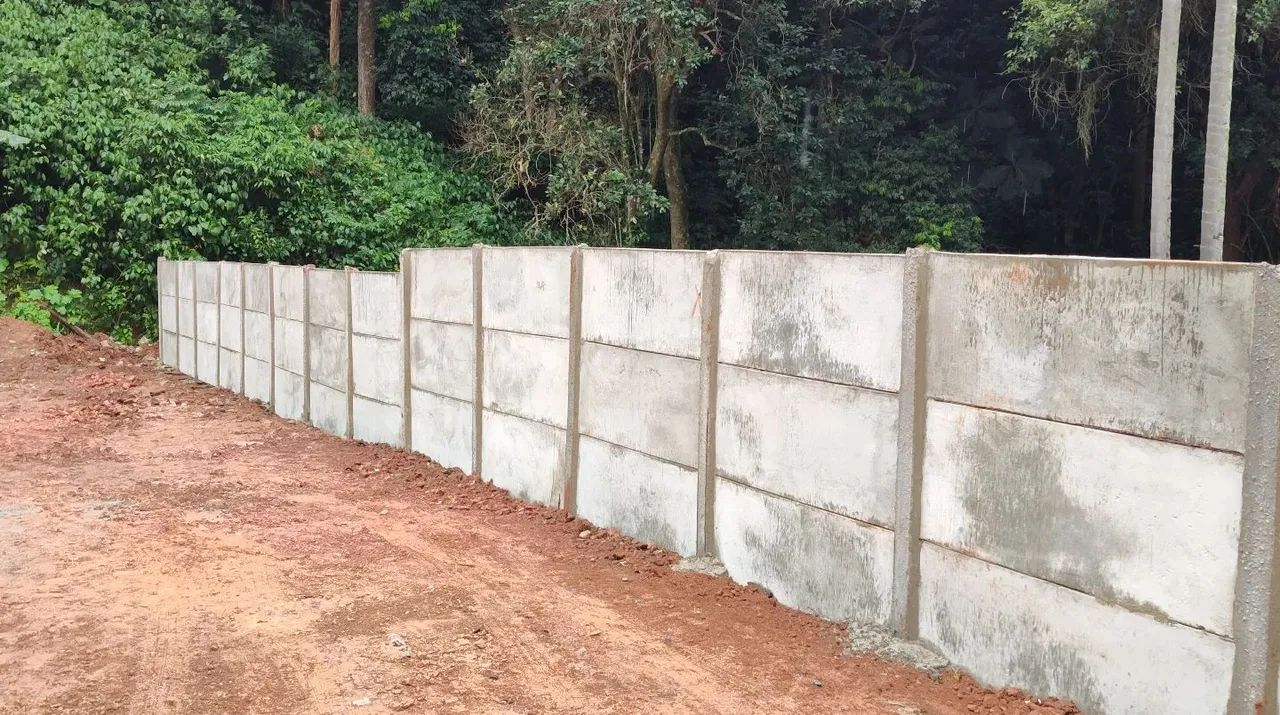 Muro pré moldados de concreto