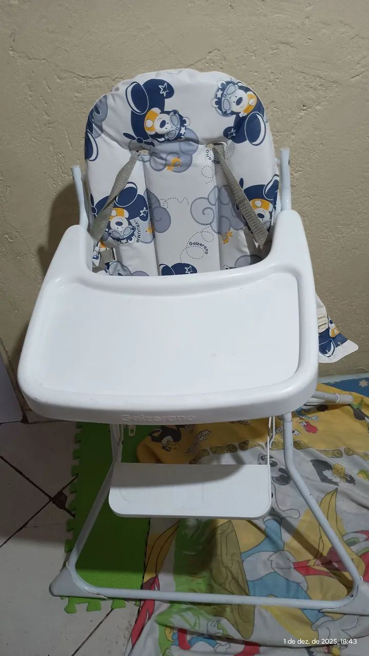 Cadeira alimentação bebê 