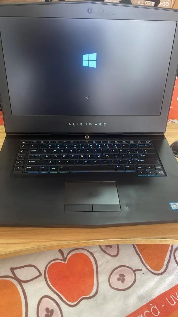 Notebook Alienware M15 I7 8gen Gtx1070 