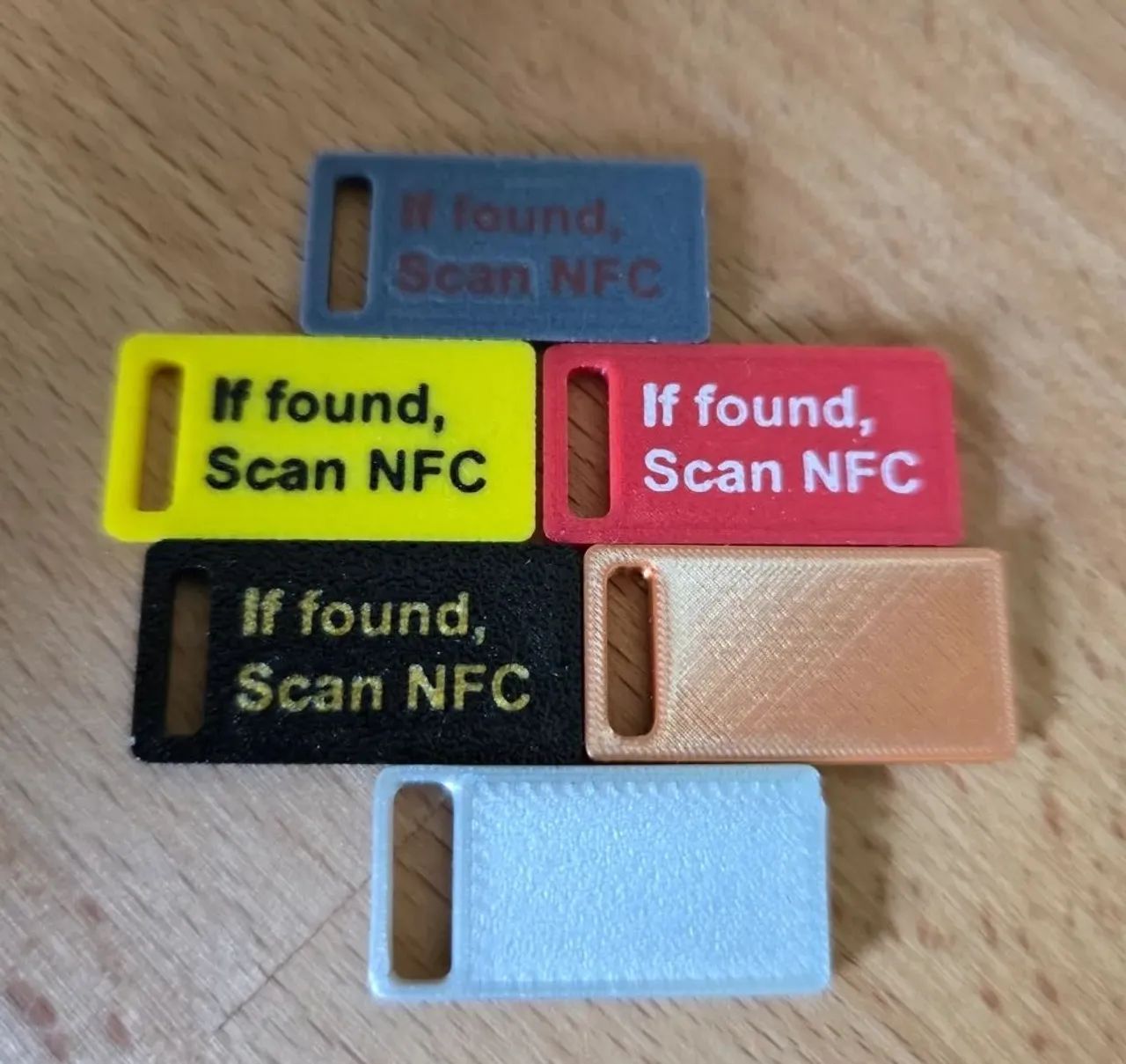 Chaveiros com NFC Tag pesonalizados social media - Foto 3