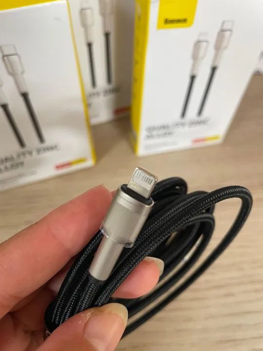 Cabo Baseus USB tipo C para iphone 20W - Foto 4