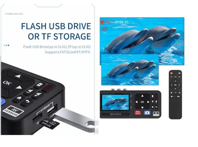 Gravador de Fitas vhs/mp4 - cartão de memória e pen drive - Foto 4