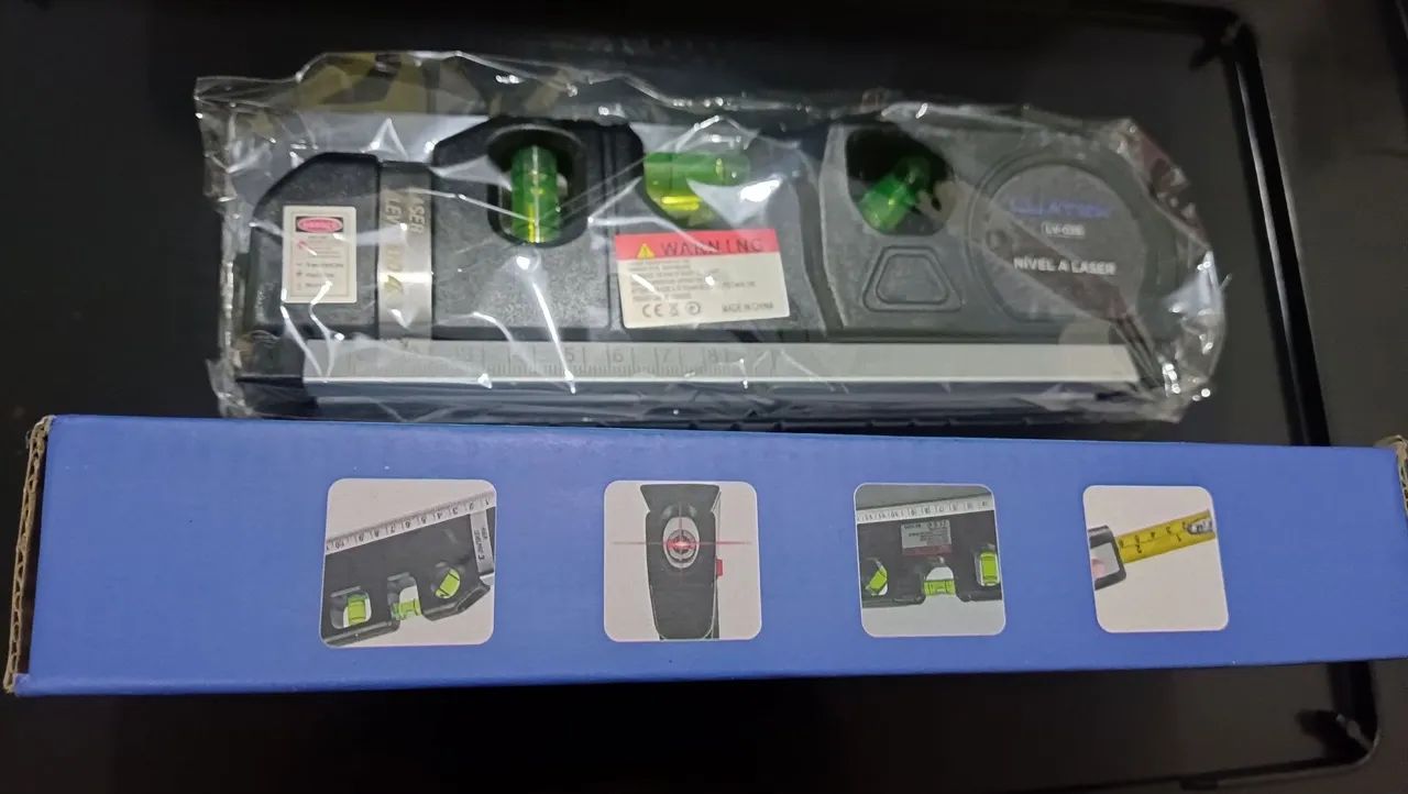 Nível a Laser Multifuncional Luatek LV-035 - Foto 2