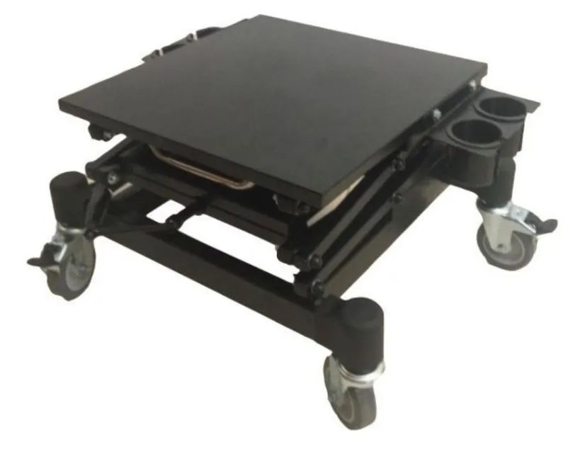 Carro Suporte Rack Mesa Pistão Para Ultrassom Portátil - NOVO - Foto 4