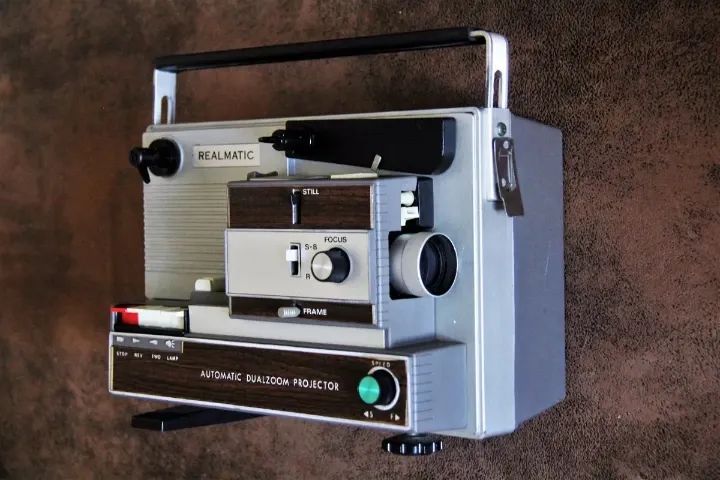 Projetor Cinema Realmatic Sd-8 - Made In Japan - Anos 60 - Foto 4
