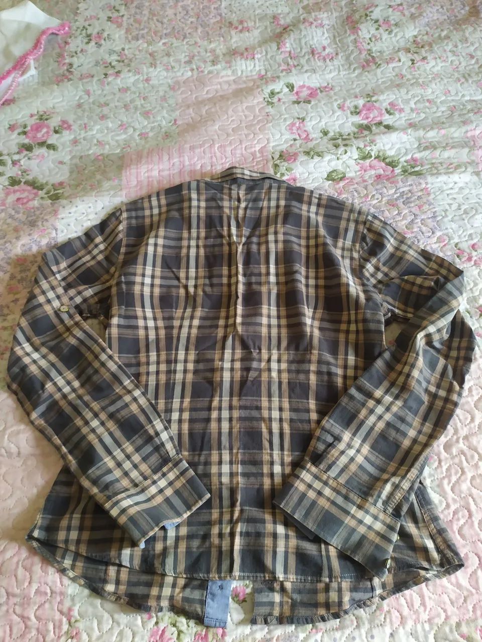 Camisa xadrez feminina - Foto 3