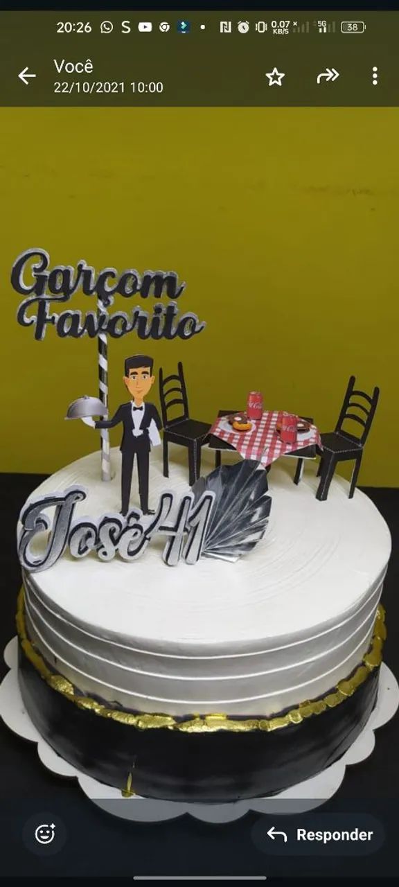 Topos de bolo Personalizados