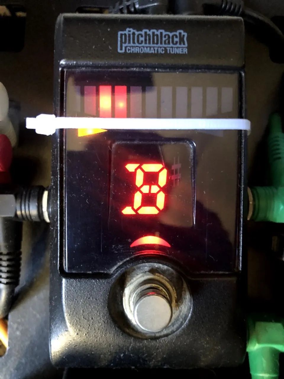 Pedal Afinador Korg Pitch Black