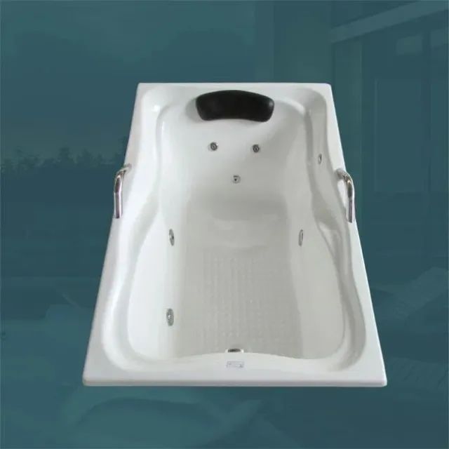 Banheira Retangular Maresias COMPLETA Com Hidro Em Acrílico (LACRADA)  - Foto 2
