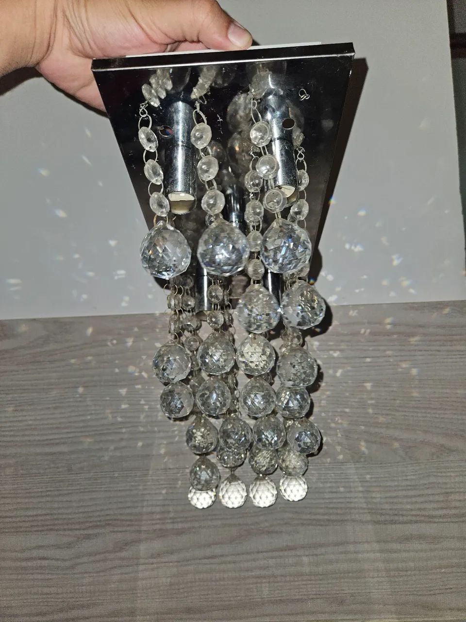 Lustre Gotas de Vidro  Moderno - Foto 2