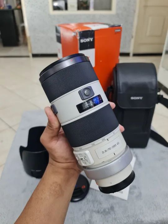 Lente Sony 70-200mm F/2.8 SSM G Master SAL-70200G<br> - Foto 6
