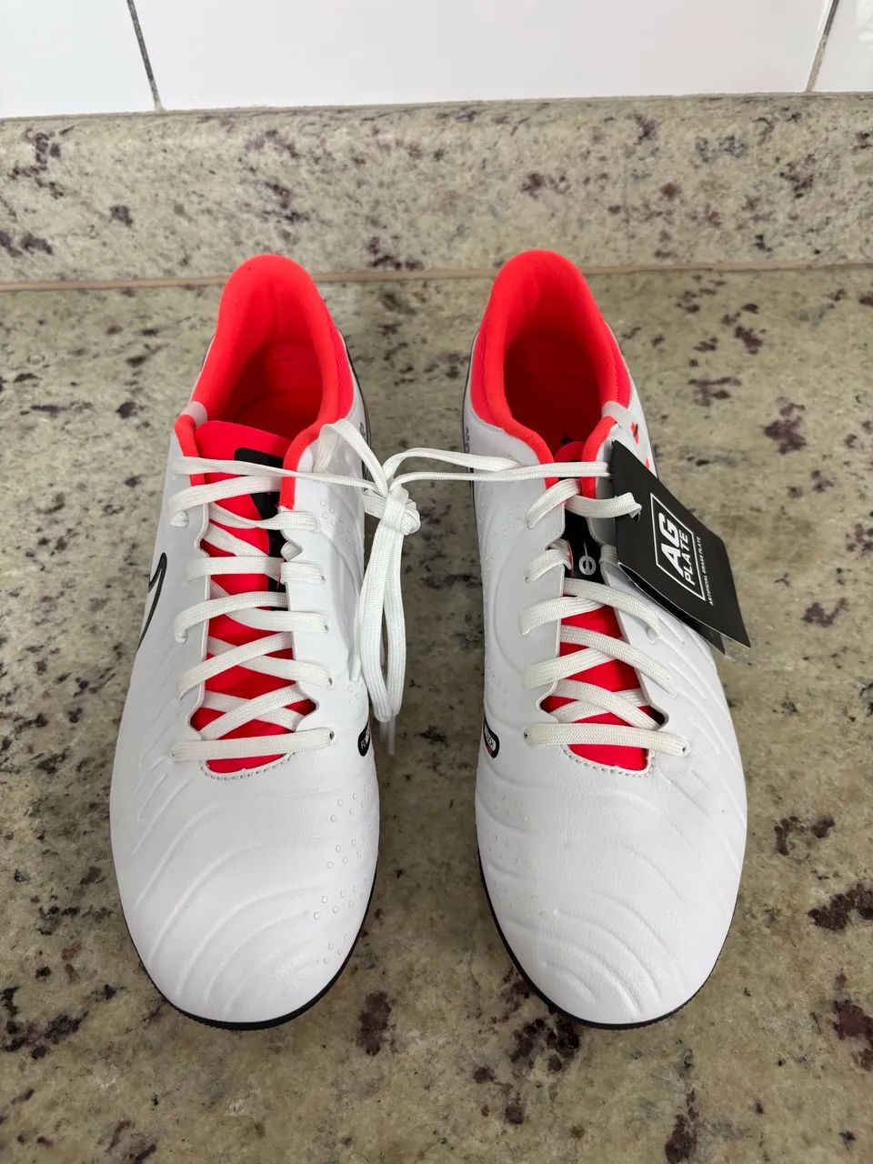 Chuteira nike Tiempo Legend 10 Academy AG branca