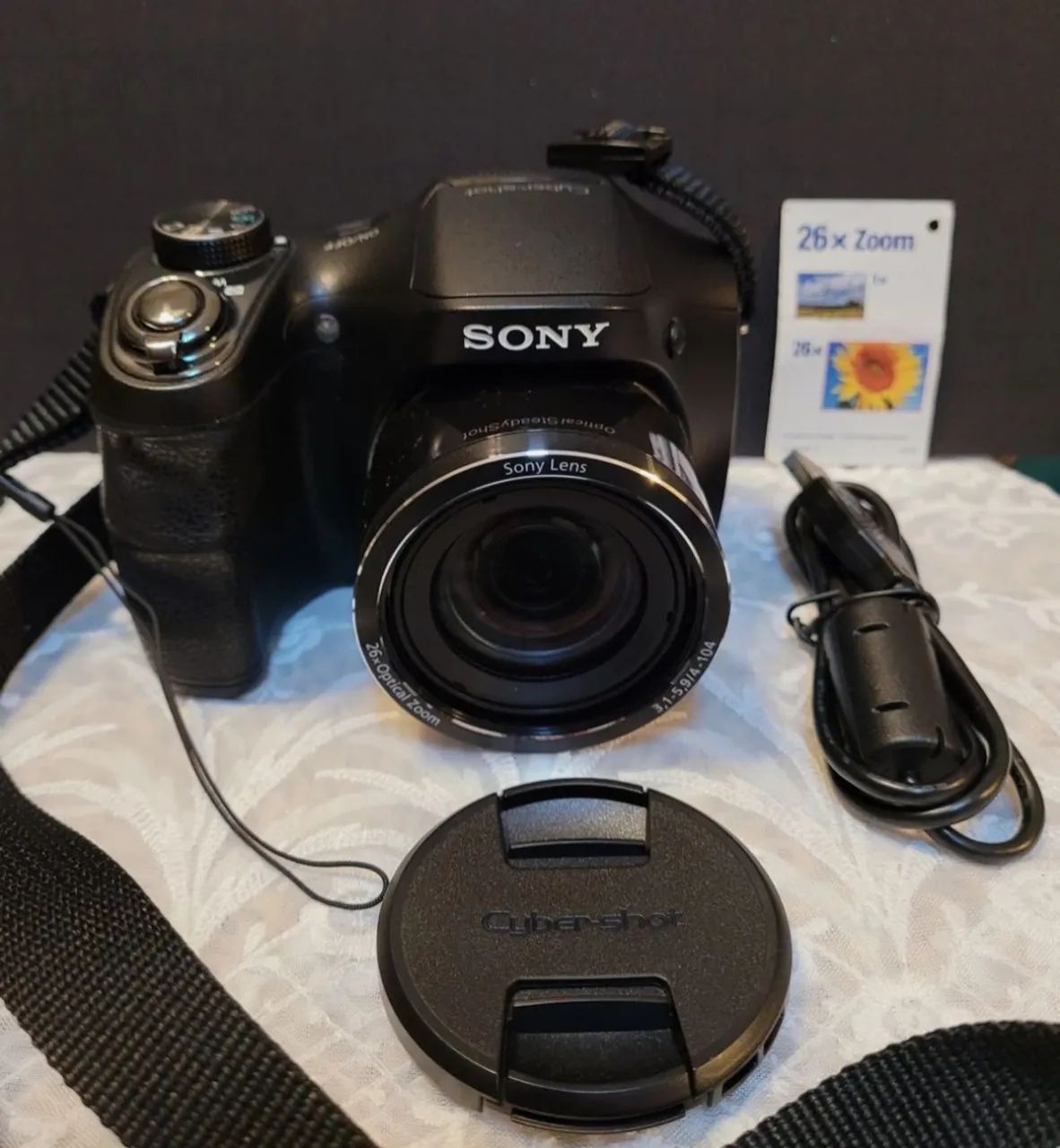 Câmera Digital Sony com 26xZoom Óptico - Foto 2
