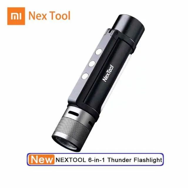 Lanterna Multifuncional Nextool - 6 em 1 com Alarme, Luz de Trabalho e Power Bank - Foto 6