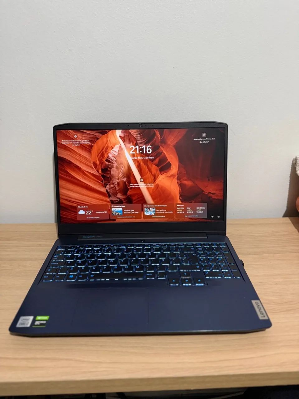 Notebook Lenovo 3i Gamer - I7 - 16 GB - GTX 1650 - 1TB SSD