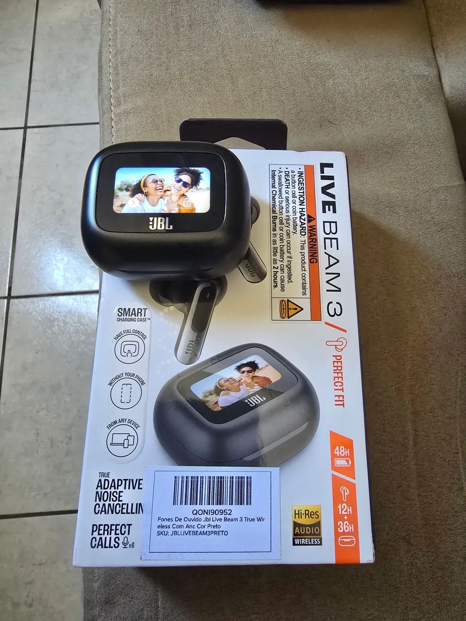 Fone de Ouvido JBL Live Beam 3 True Wireless - Foto 2