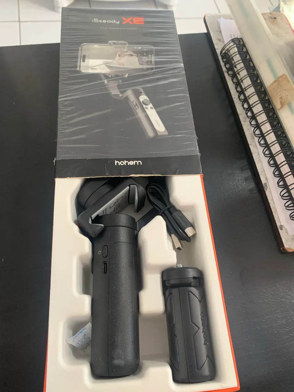 Hohem Gimbal Isteady Xe Estabilizador Para Celular 3 Eixos Cor Preto