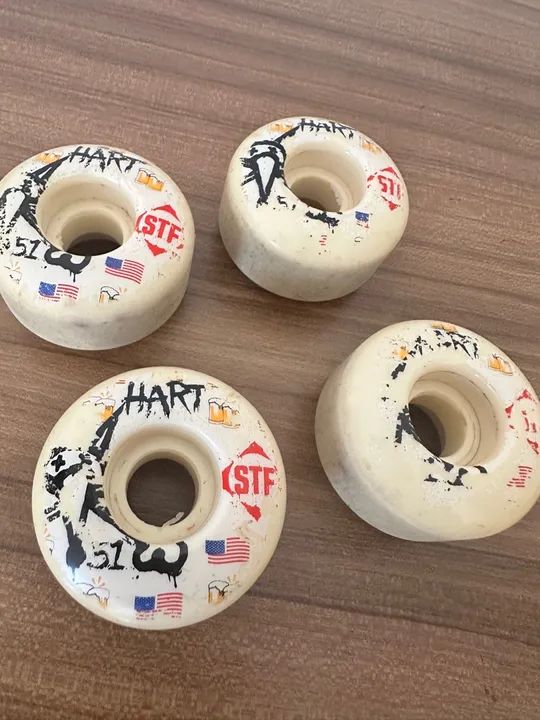 Roda Bones STF Hart 51mm