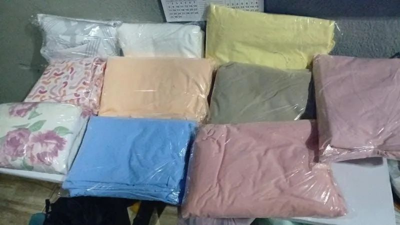 Kit de Cama, Mesa e Banho - Diversos Modelos - Foto 3