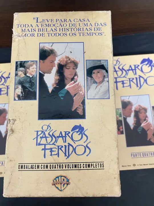 VHS - Os Pássaros Feridos Box completo  - Foto 3