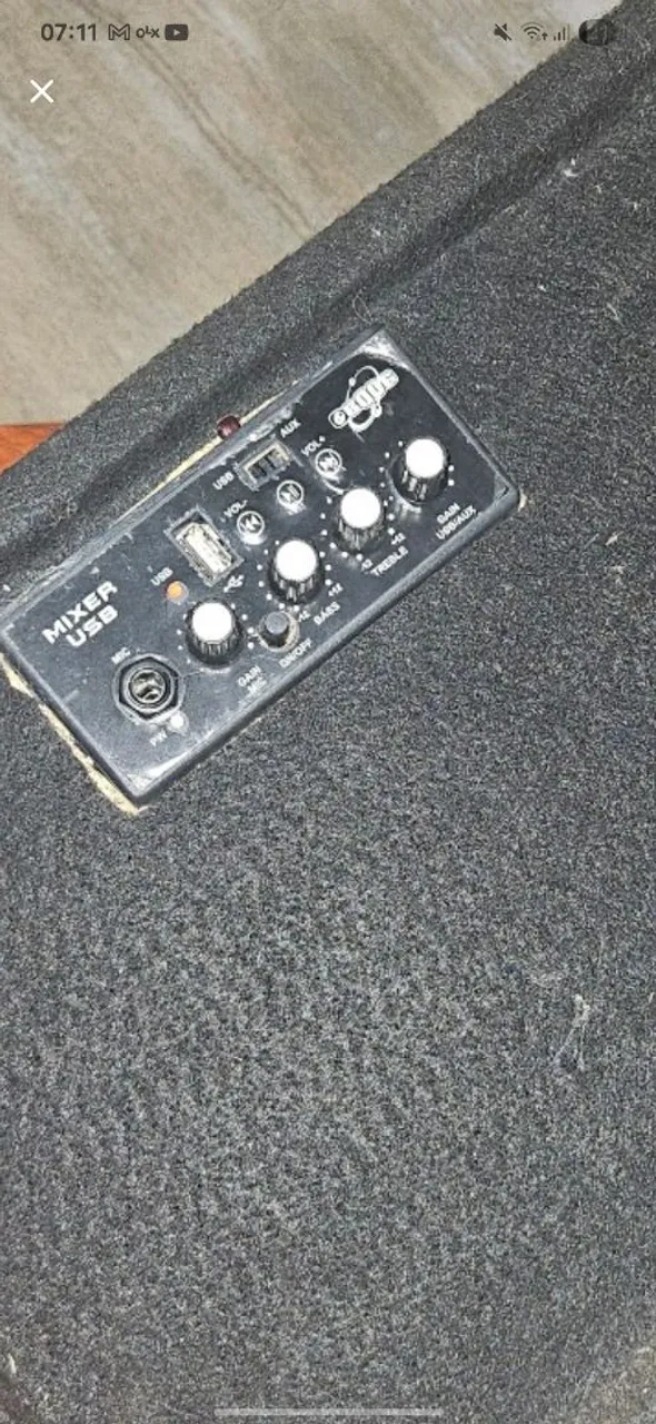 Amplificador Mixer USB para Som boog
