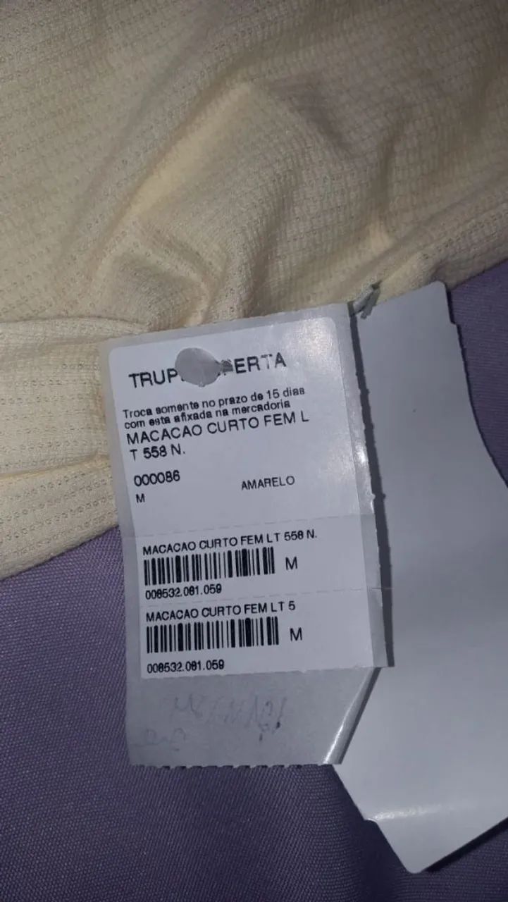 Body amarelo (M) - Foto 4