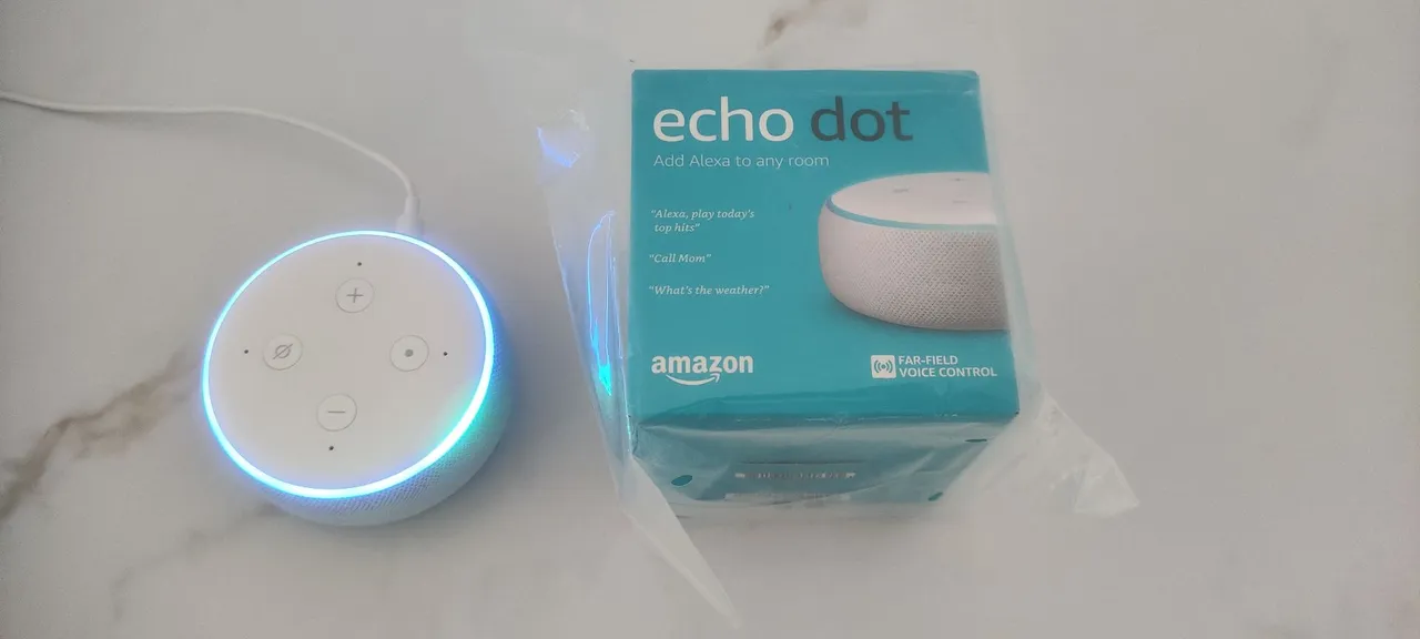 Amazon Echo Dot 3 Terceira Geração Branco Usado