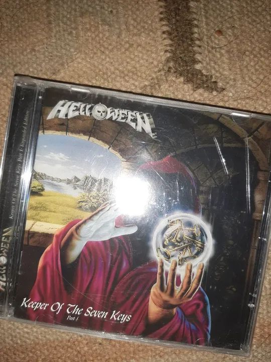 Promoção!!! Conjunto cds Helloween - 10 cds lacrados e semi novos!! - Foto 5