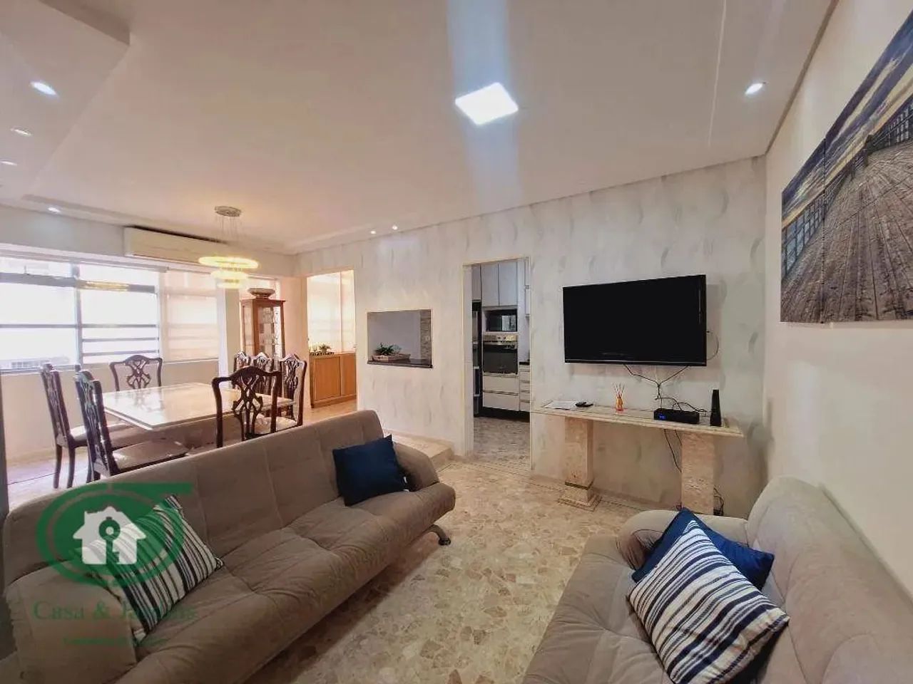 Apartamento 3 dormitórios à venda, 116 m² - Ponta da Praia - Santos/SP