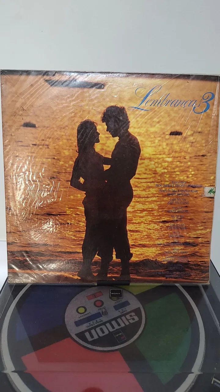 LP Lembrança 3 - Coleção de Músicas Românticas
