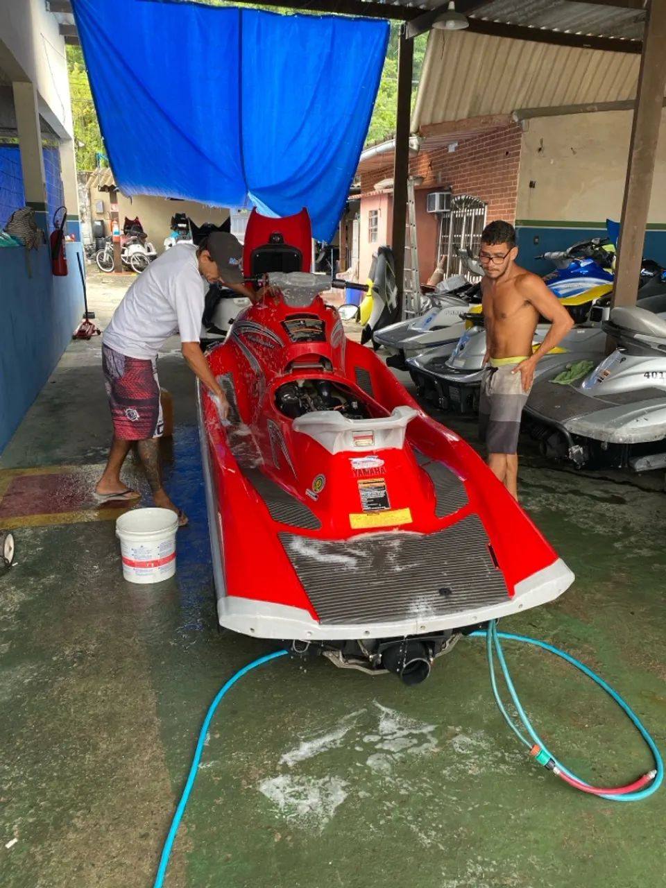 JET SKI YAMAHA VX110 De Luxe 2006 + Carreta - Foto 6