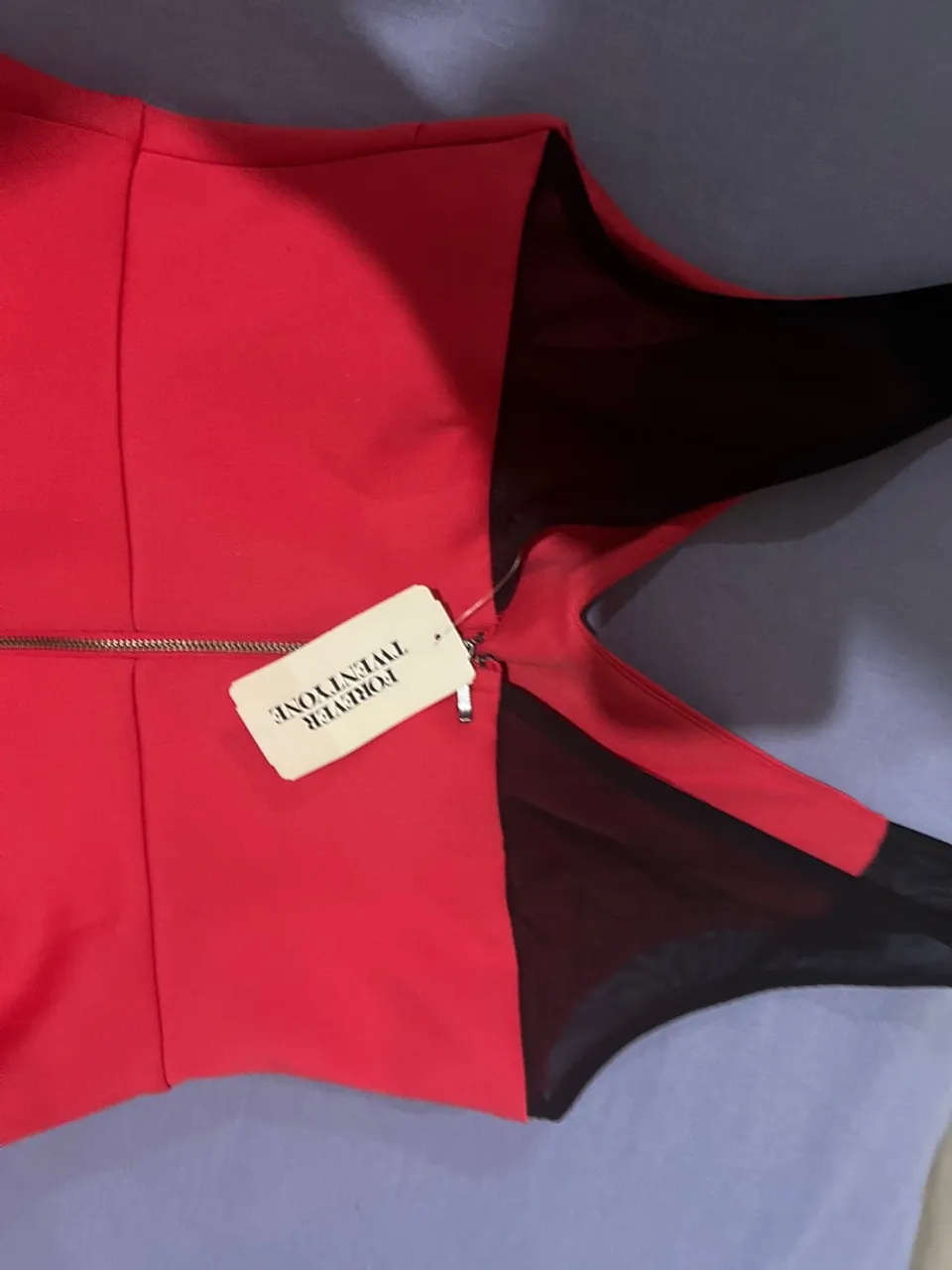 Vestido de festa vermelho - forever 21