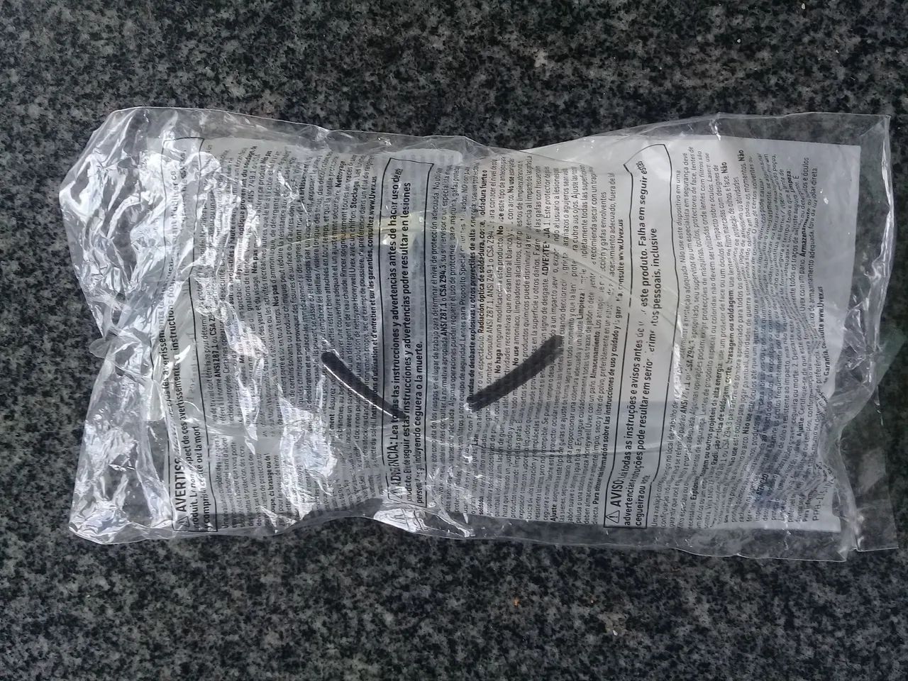 Óculos de Proteção antiembaçante novo