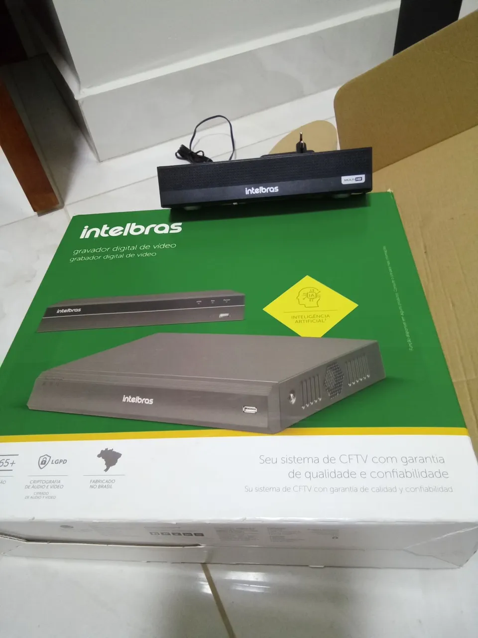 Gravador Digital de Vídeo Intelbras