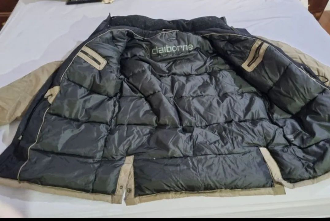 Jaqueta Parka Masculina Plus Size Acolchoada - Foto 5