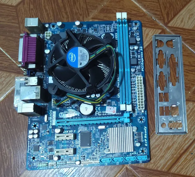 KIT Placa mãe ga-h61m-ds2 e I3-3240
