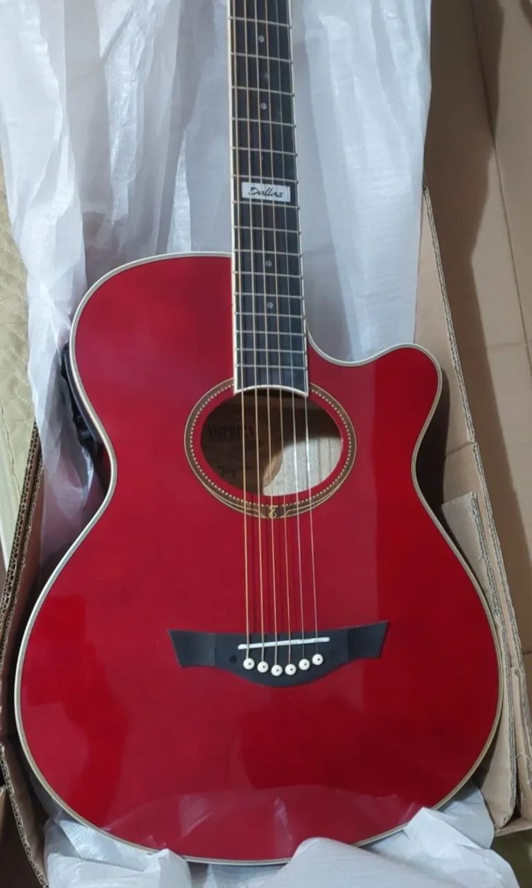 Violão Eletroacústico Tagima Dallas Tuner Red
